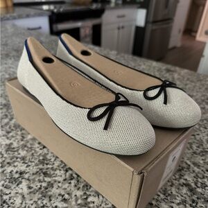 NWT Rothy’s ballet flats never worn.